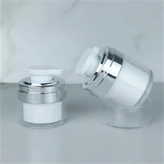 Akril havosiz krem kavanozi