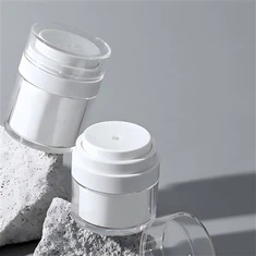 Havosiz kosmetik nasosli konteyner